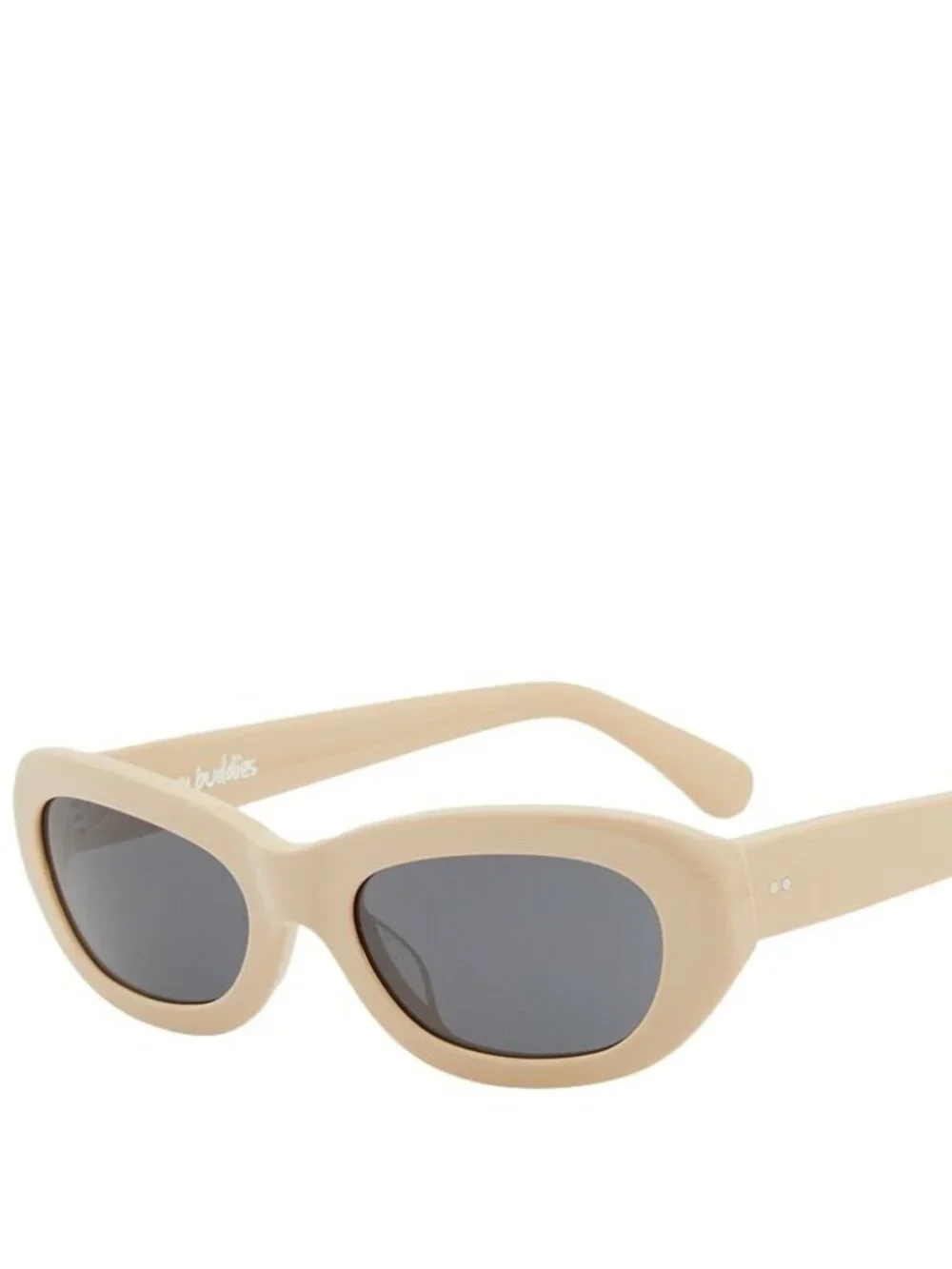 Sun Buddies Miuccia Sunglasses in Bone